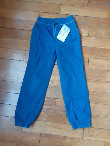 Pantalon chaud 6 ans neuf bleu orchestra  Doublé avec étiquette bleu hiver souple fille