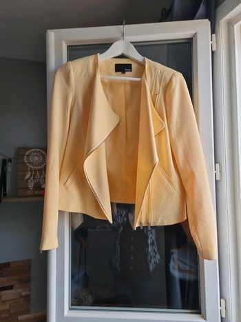 Veste blazer etam jaune taille 36