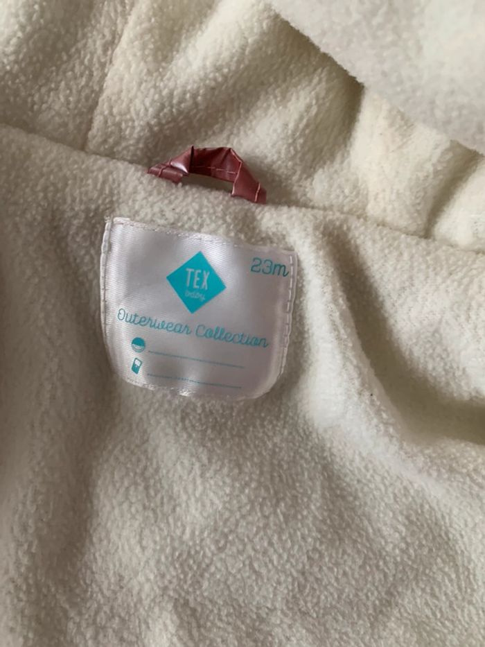 Très jolie manteau bébé fille hiver - photo numéro 7