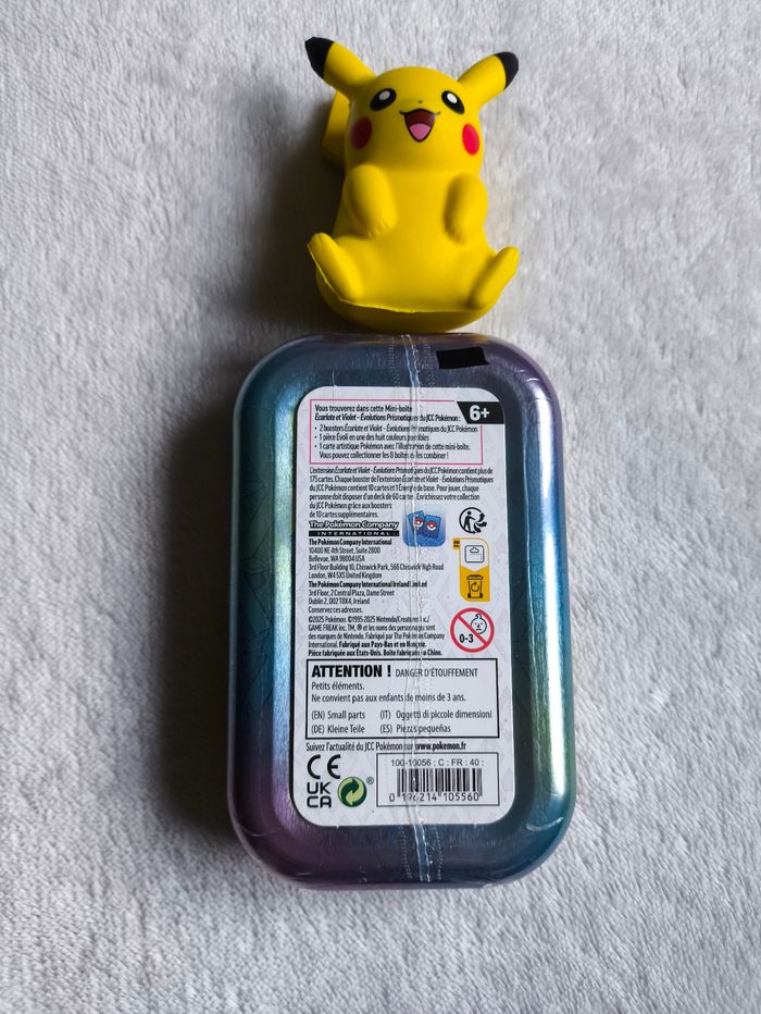 Pokémon Mini Tin pyroli EV8.5 évolution prismatique - photo numéro 3
