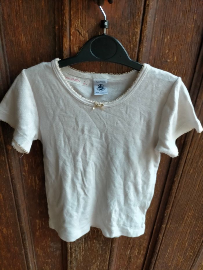 Lot de 2 tee shirts Petit bateau 5 ans - photo numéro 4