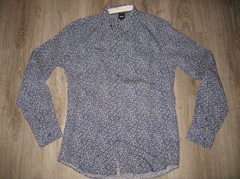 CHEMISE ML MARINE A MOTIFS "BRICE" - TAILLE S - n°02