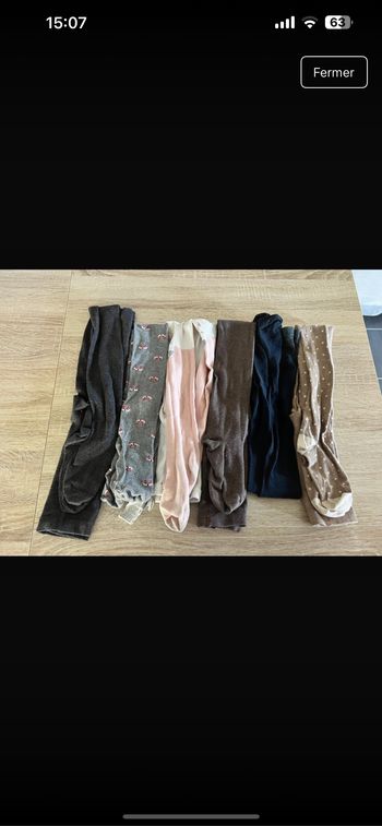 Lots de bas collants chaud