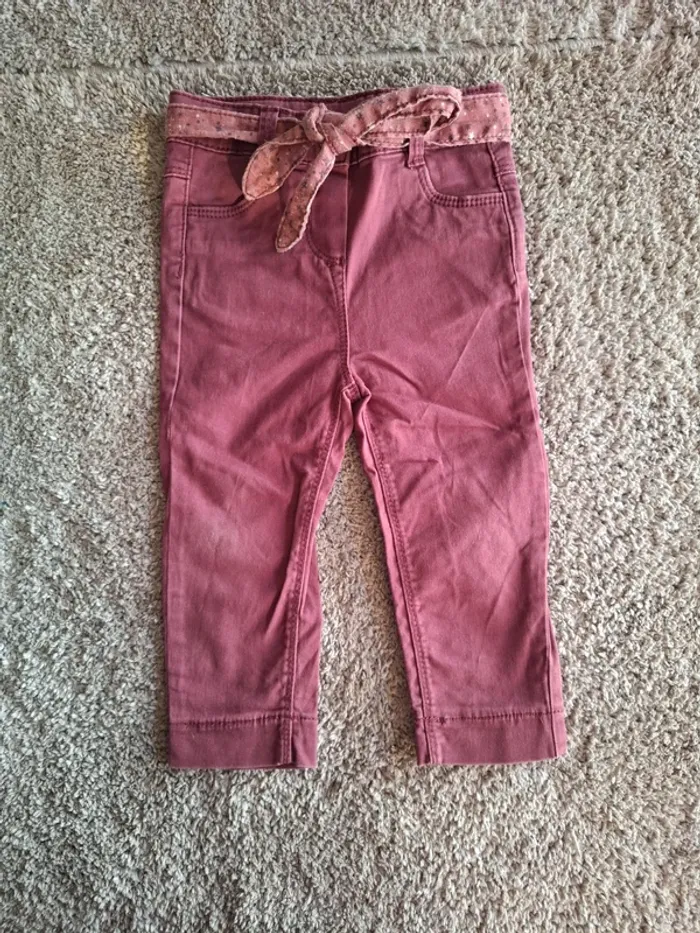 Lot 2 pantalon 18 mois fille - photo numéro 5