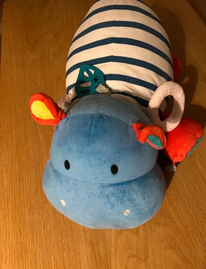 Peluche d’activité Hippopotame Oxybul - photo numéro 3