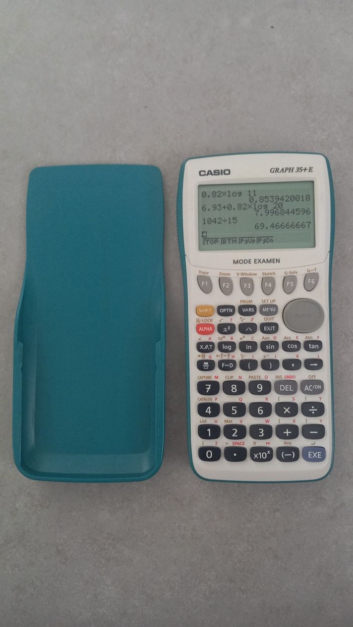 Calculatrice Casio Graph 35+ Examen - photo numéro 2