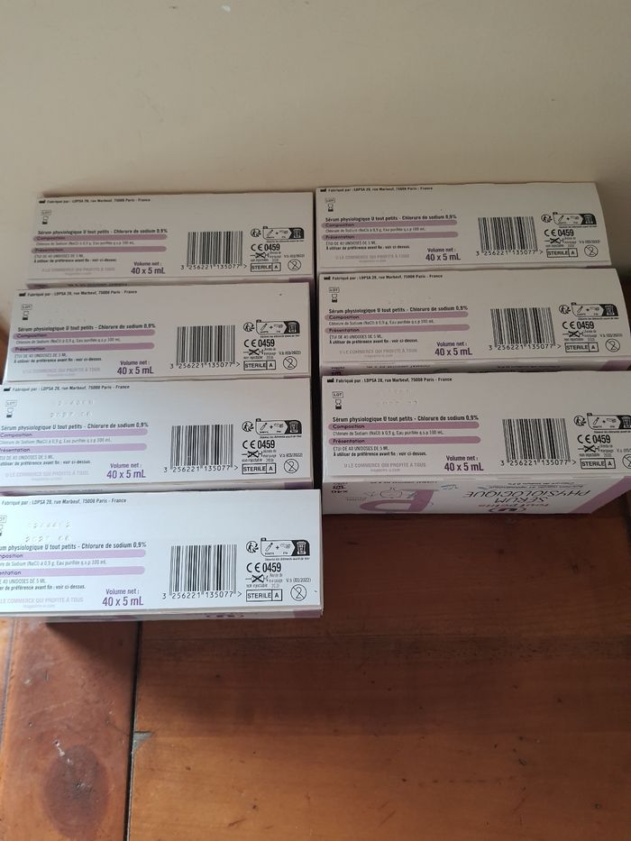Lot de 7 boîtes  U tput petits sérum phy - photo numéro 6