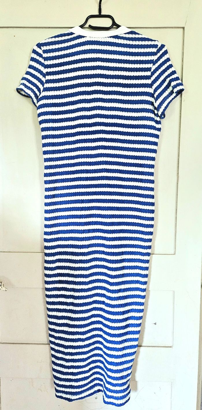 Robe marinière en maille - photo numéro 4