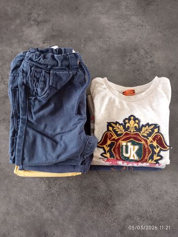 Lot de vêtements garçon 24/36 mois 