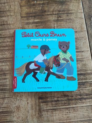 Livre petit ours brun