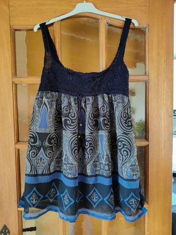 Débardeur en crochet