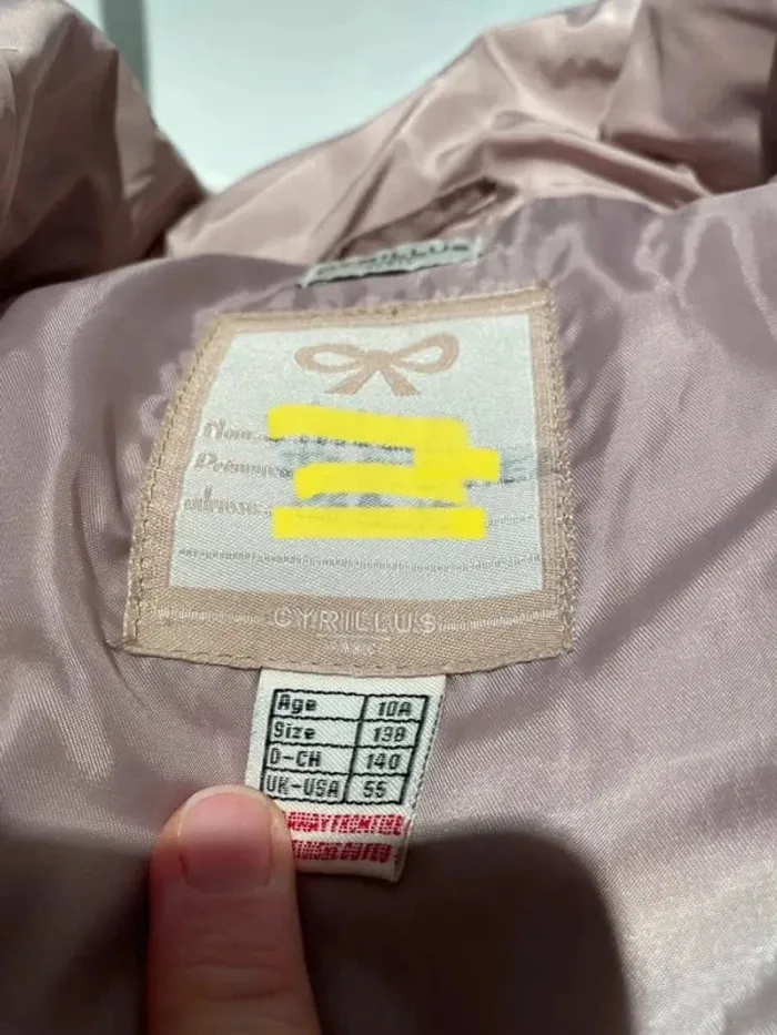 Manteau Cyrillus rose chaud - photo numéro 3