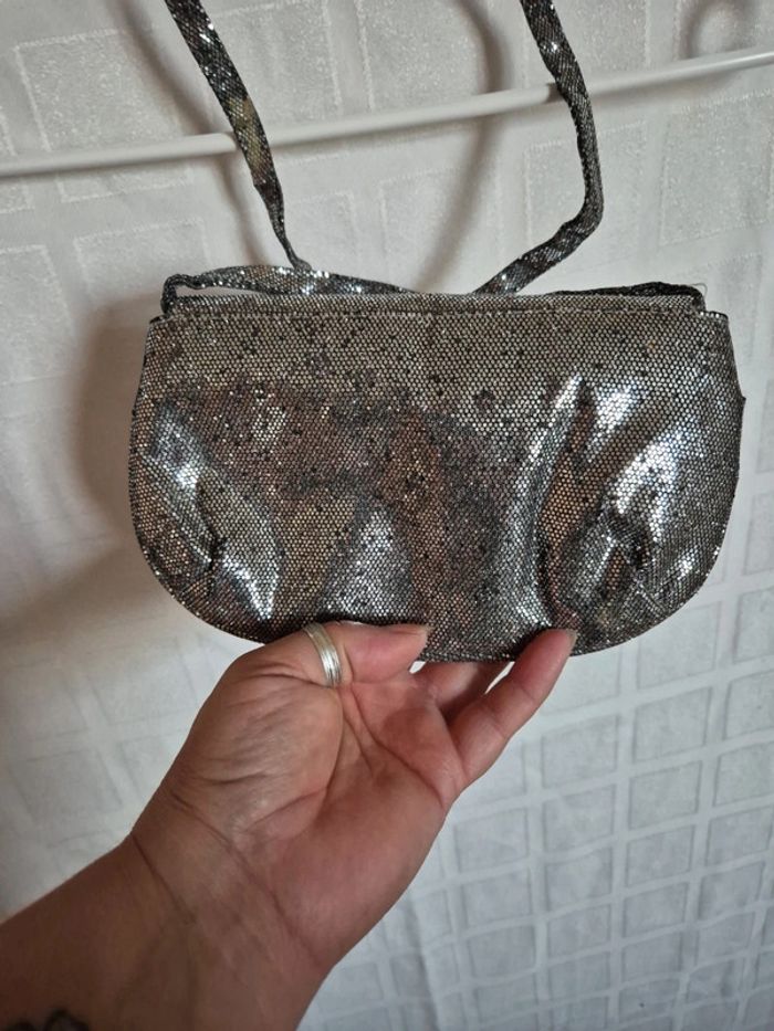 sac paillette argentée - photo numéro 6