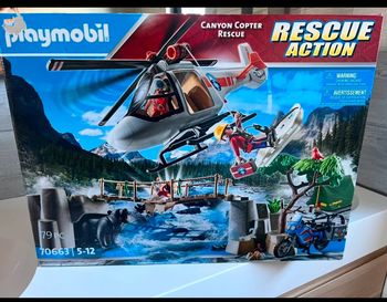 Playmobil 70663 unité de secours avec hélicoptère neuf et scellé
