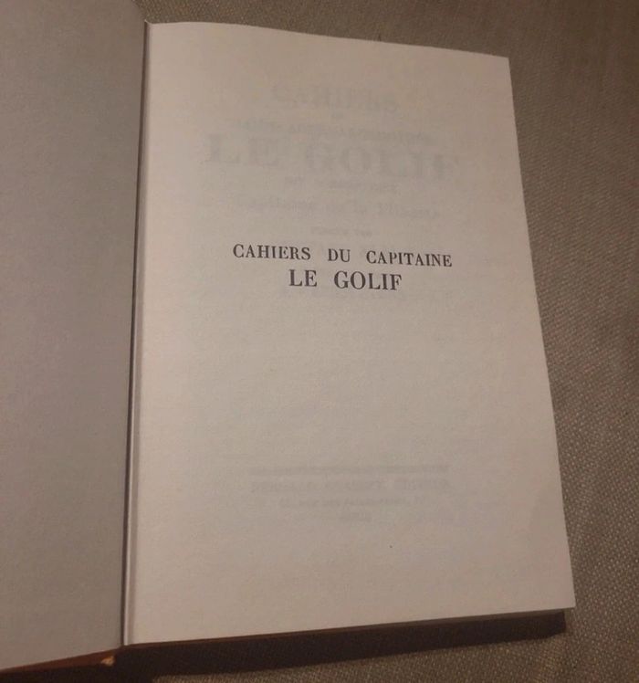 Cahier de Louis Adhémar Timothée le golif capitaine de la flibuste dit borgne fesse - photo numéro 3