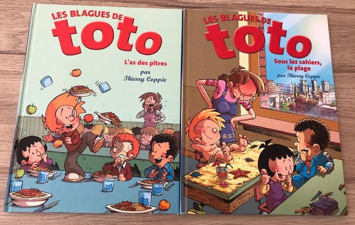 Lot 2 BD les blagues de Toto