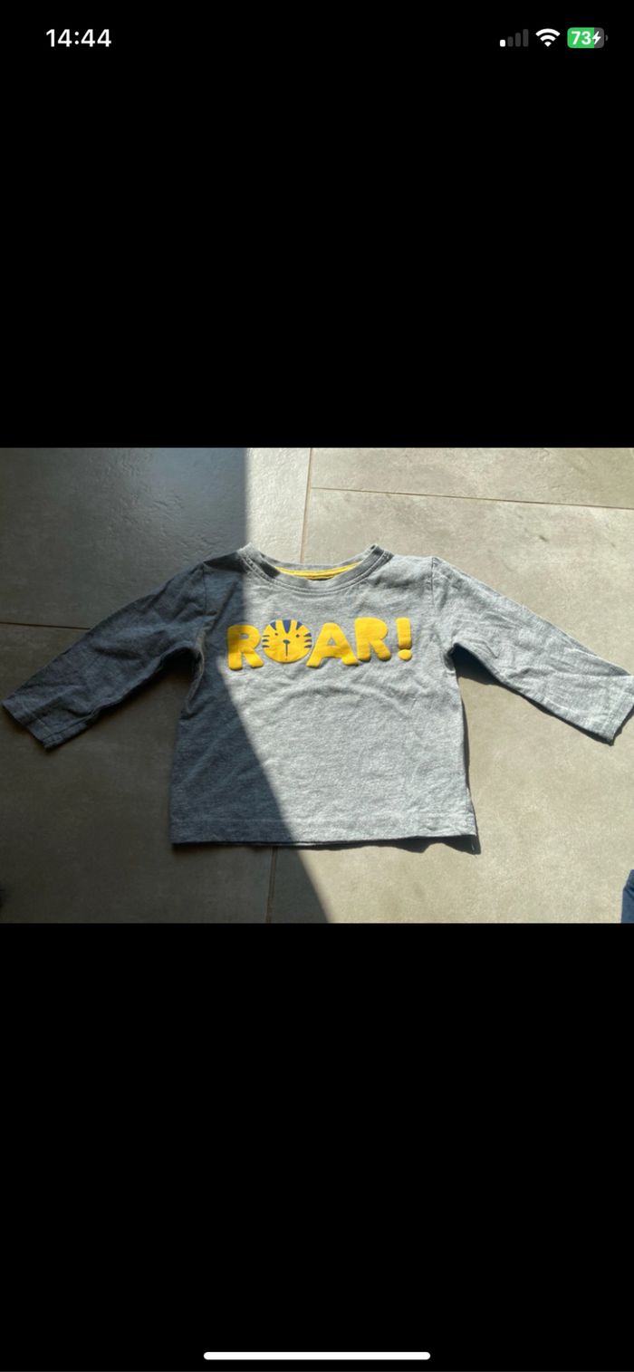 T-shirt manches longue 12 mois - photo numéro 2