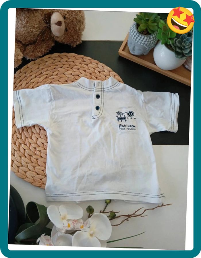 Tee-shirt d'été garçon Taille 12 mois🌿🦁