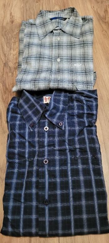 Lot de 2 chemises manches longues