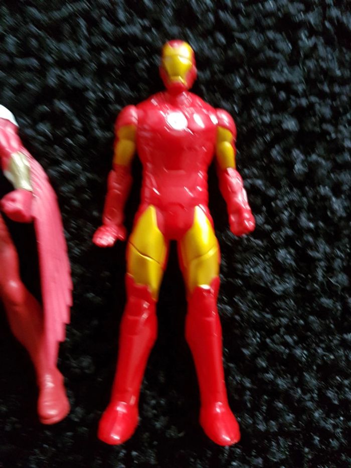 Lot figurines ironman et faucon 15 cm Marvel Avengers - photo numéro 3