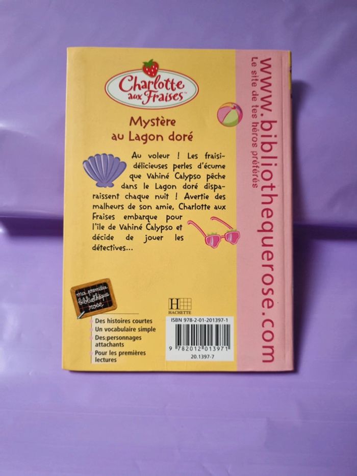 Charlotte aux Fraises mystère au lagon doré - photo numéro 2