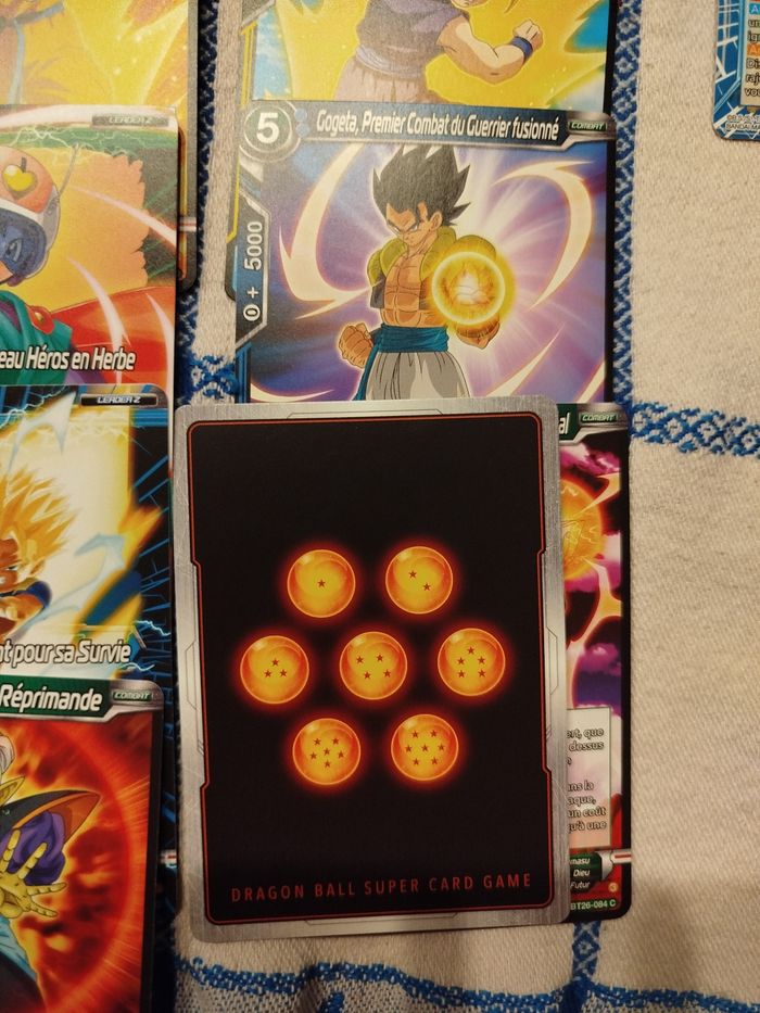 Lots de carte dragon ball version française - photo numéro 5