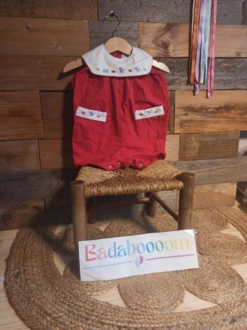 Barboteuse jacadi vintage tbe