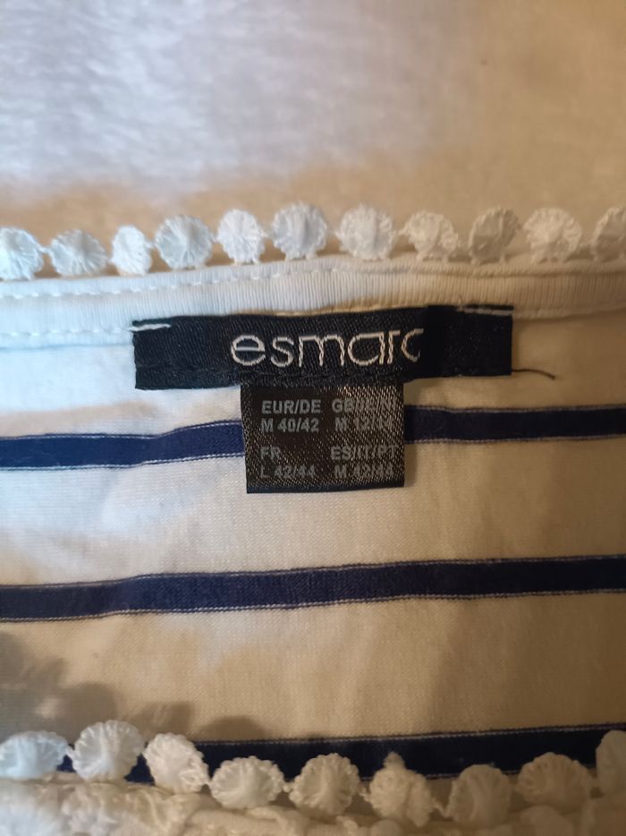 Débardeur rayé femme Esmara – Taille M (40/42)