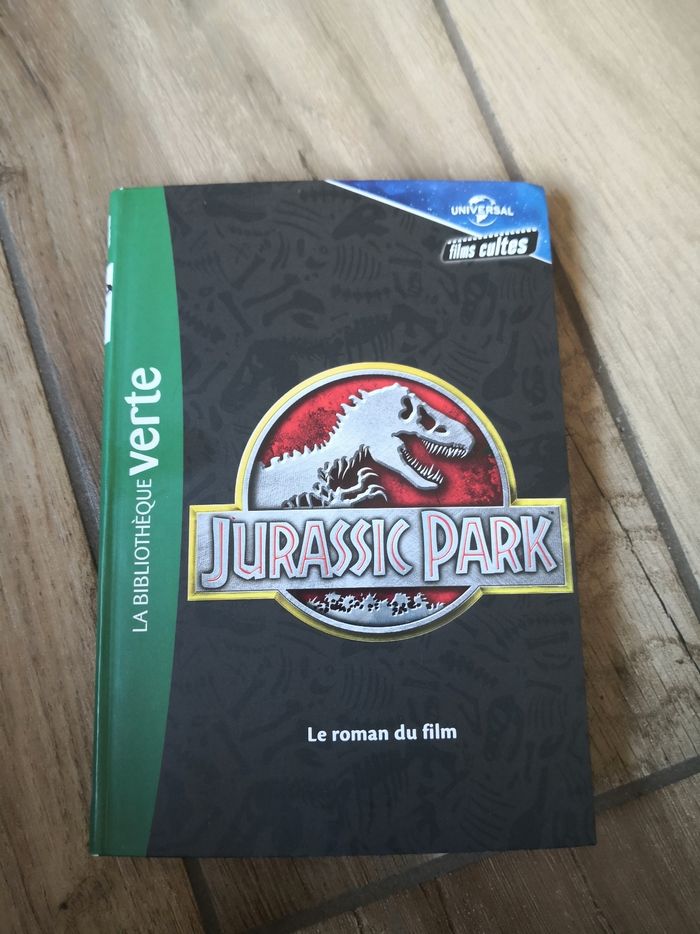 Livre jurassic parc
