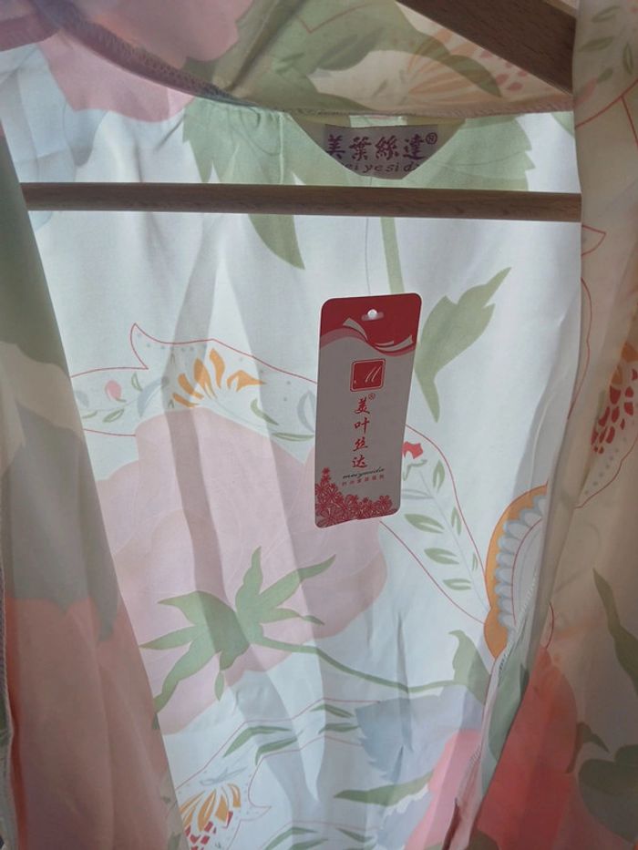 Robe de chambre satiné - photo numéro 3
