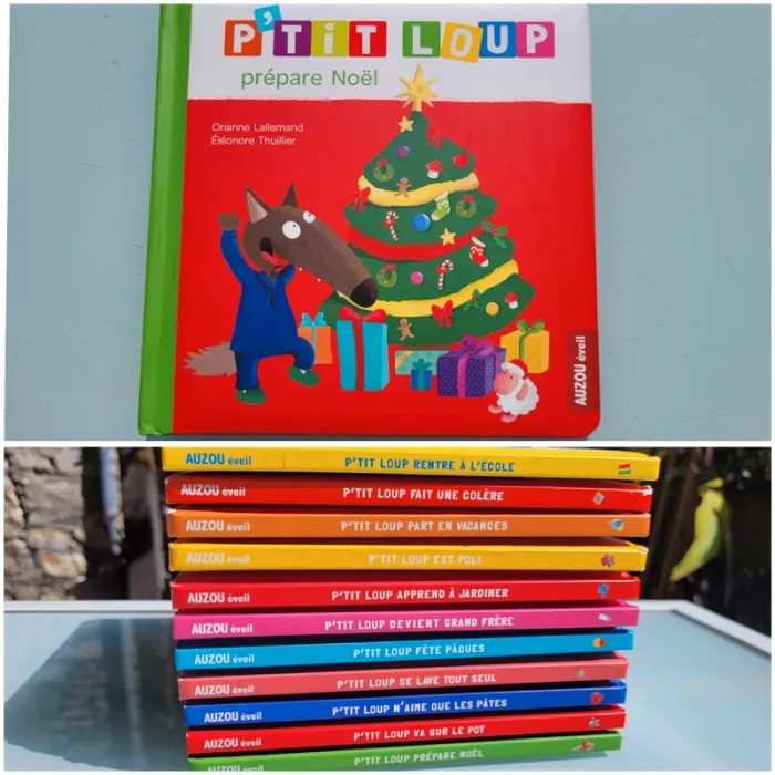 Livre P'tit Loup, Auzou Éveil 🎄 P'tit Loup prépare Noël 🎁 71