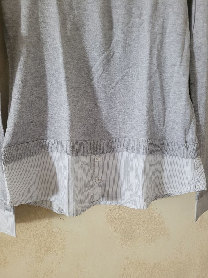 🌼 Haut pull chemise - photo numéro 3