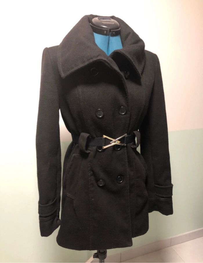 Manteau mi-long noir femme S 36 Tally weijl - photo numéro 5