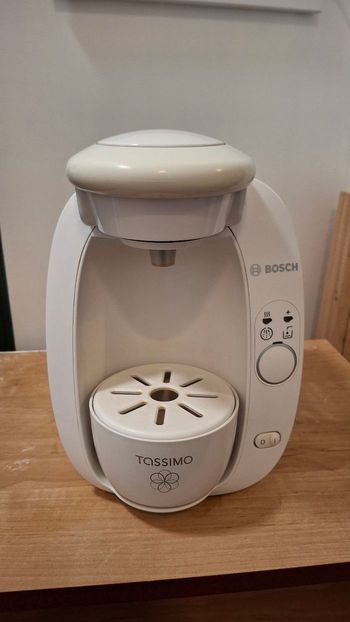 Cafetière dosettes Tassimo T20 blanche