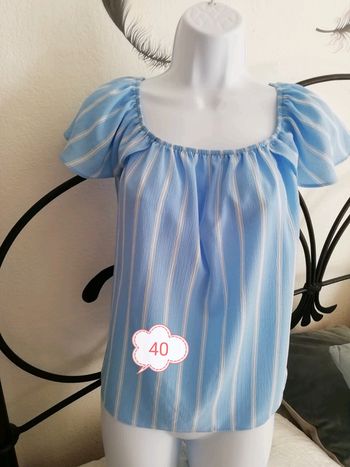 Blouse épaules dénudées femme.40.