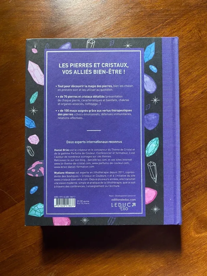 Livre sur la lithothérapie « Ma bible des pierres et des cristaux » - photo numéro 4