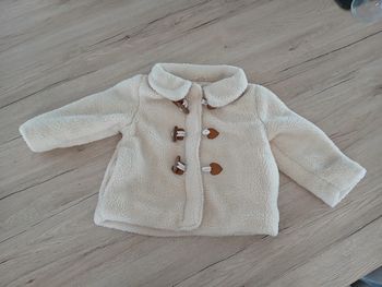 Manteau chaud blanc bébé fille 3 ans - Vertbaudet