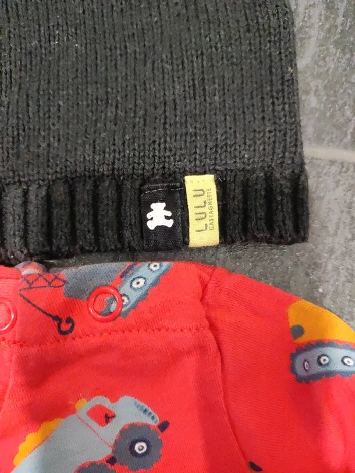 Lot de 2 maillots 18 mois dont 1 pull - photo numéro 4