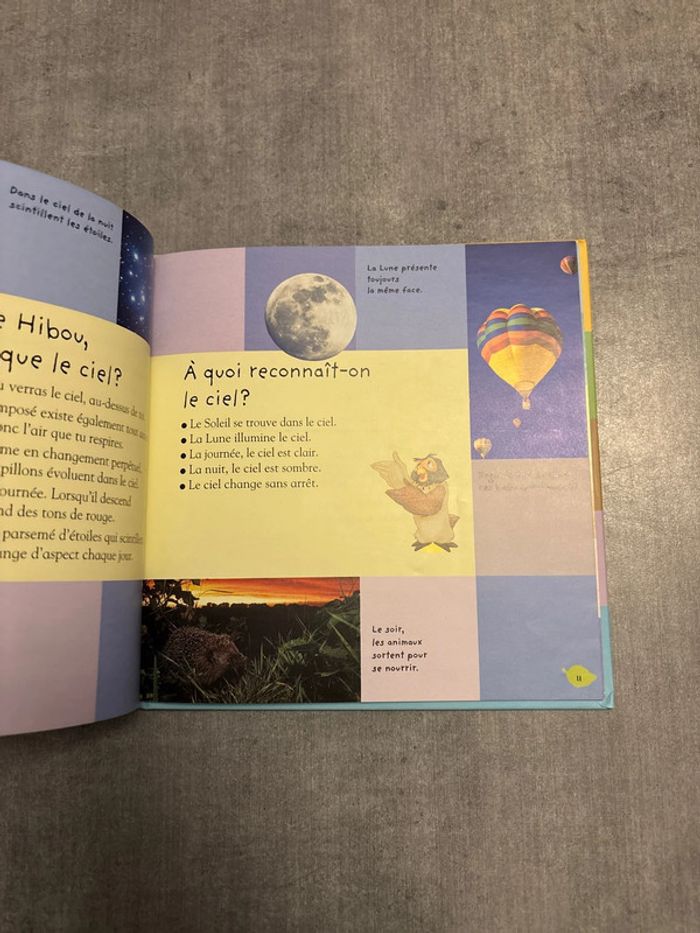 Livre Disney, la petite encyclopédie de Winnie, le ciel - photo numéro 3