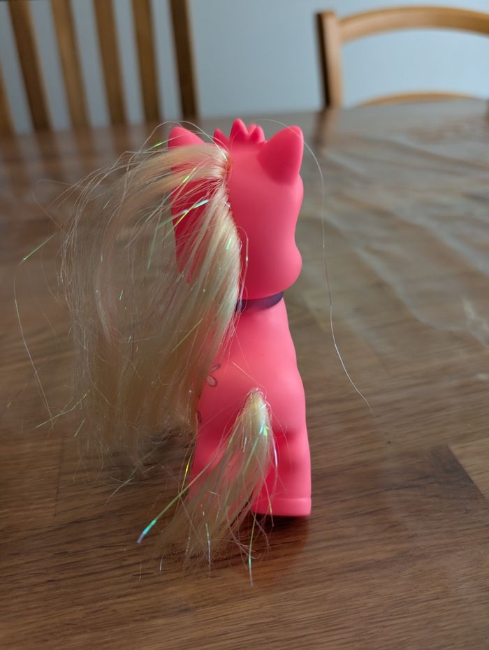 Jouet poney licorne environ 10 cm - photo numéro 5