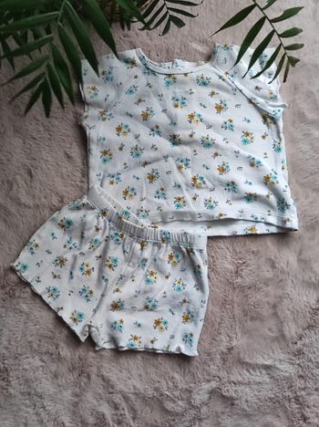 Ensemble imprimer fleurie 12mois