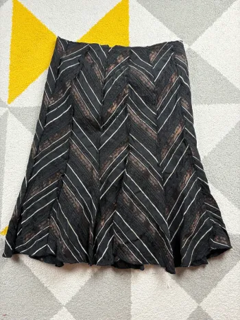 Jupe Scottage | Noir et doré | Taille 44