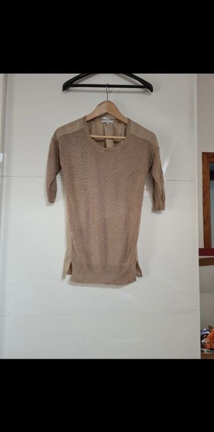 Pull fin beige