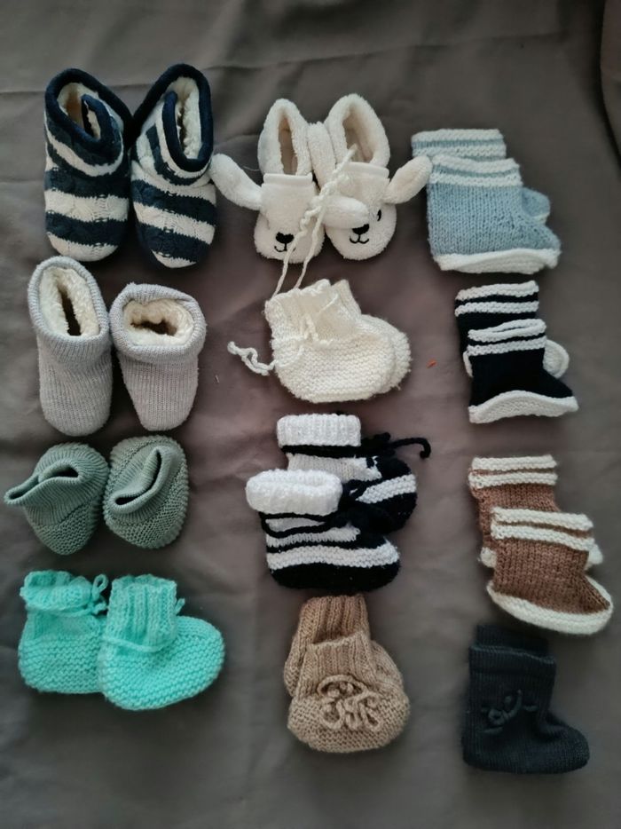 🌼 Lot chaussons et pantoufles 🌼