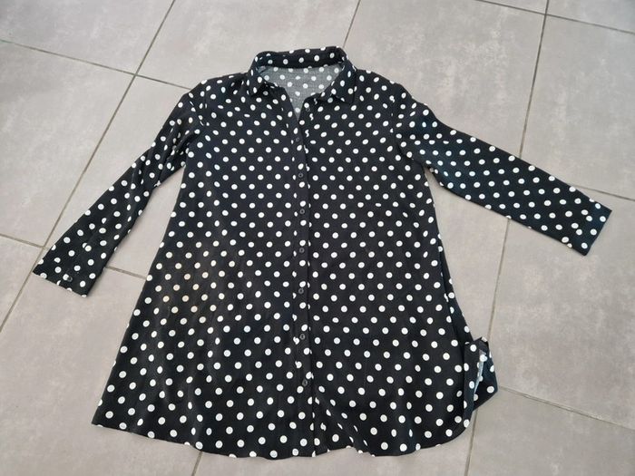 Robe à pois femme