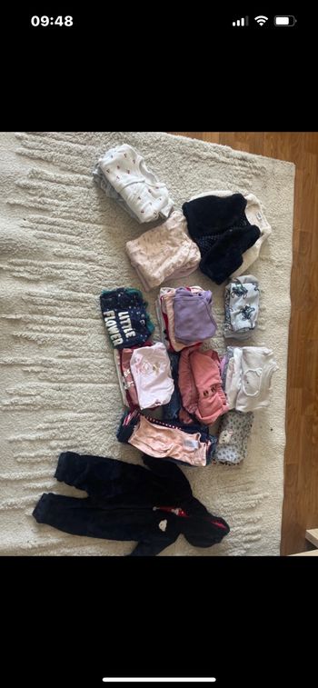 Lot de vêtement fille