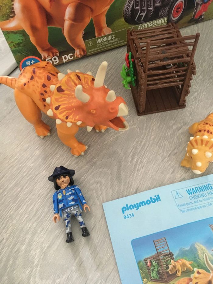 Playmobil 9434 the explorers quad et dinosaure jeu jouet enfant - photo numéro 5