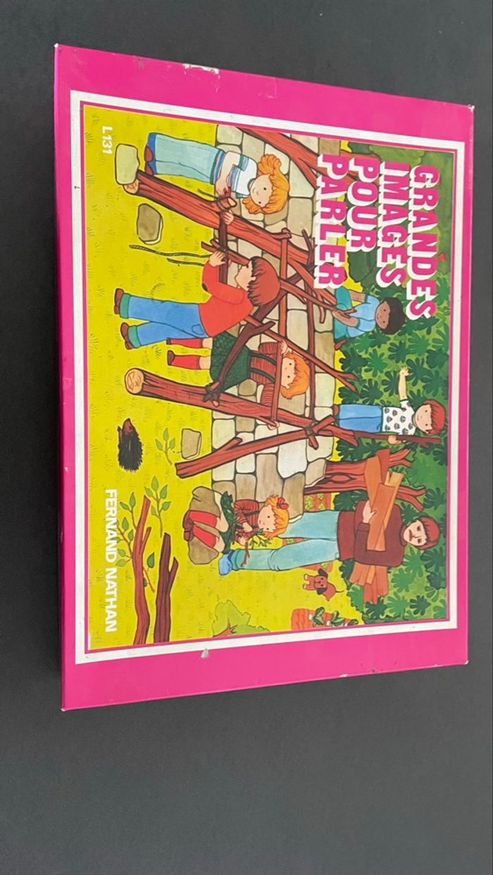 Nathan jeu langage oral maternelle image imagier enfant