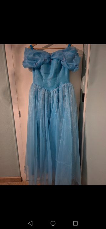 Véritable robe du film cendrillon