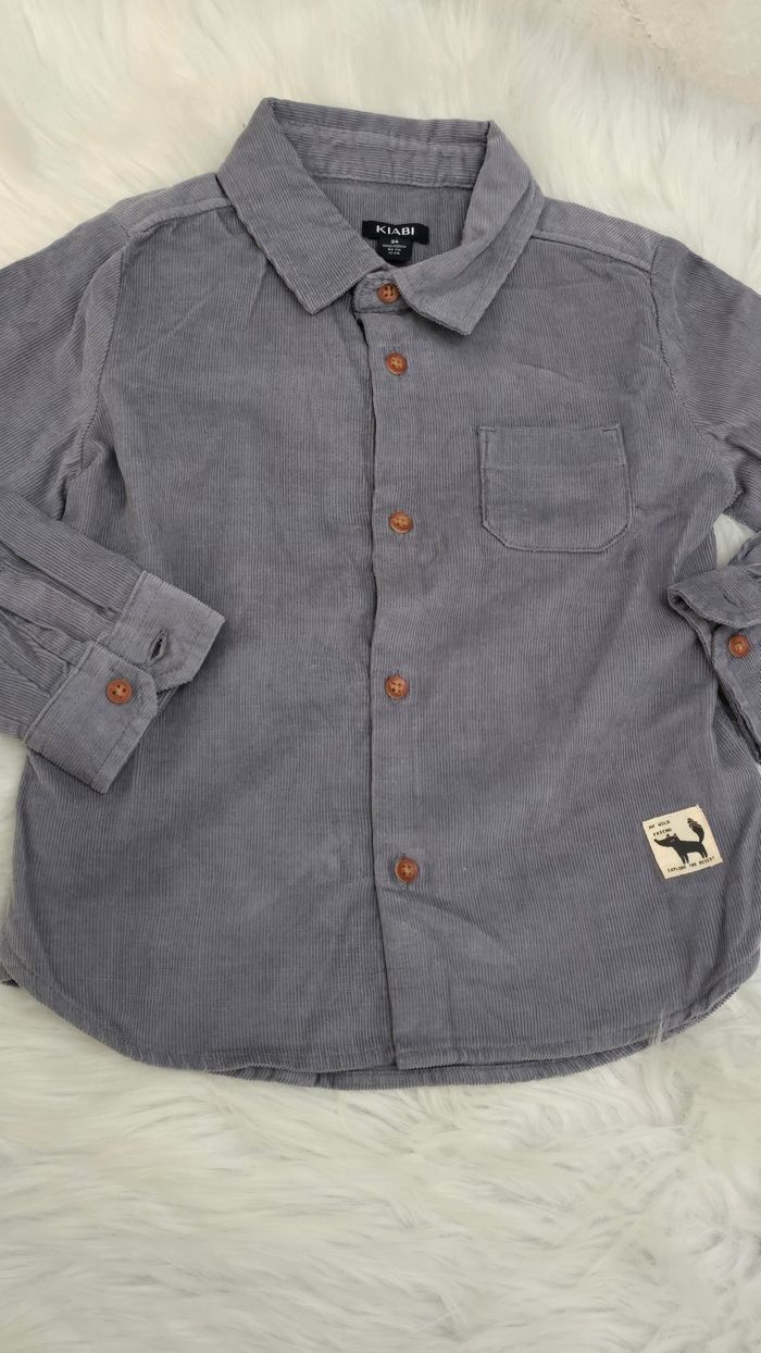 Neufs (non portés)🏷💙🥰😍👍 lot chemises velours et gilet tricot 23mois/24mois Garçon) 💙😍🥰👍🏷 - photo numéro 7